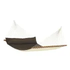 North American Style Double Hammock with spreader bars ALABAMA arabica by LaSiesta LS-NQR14-61 color brown