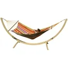 Hammock Set Siesta Grande Caribe Costa Rica Set by MacaMex MA-90222 color bunt