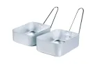 Mess Tins for camping by DD Hammocks DD-22920 color silver