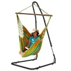 Hanging Chair Set Lazy + Cayo Grande Verde by MacaMex MA-91219 color green
