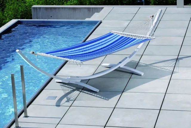 Hammock Set Luxus Sylt by Jobek - Germany JO-11118-OLD color bleu