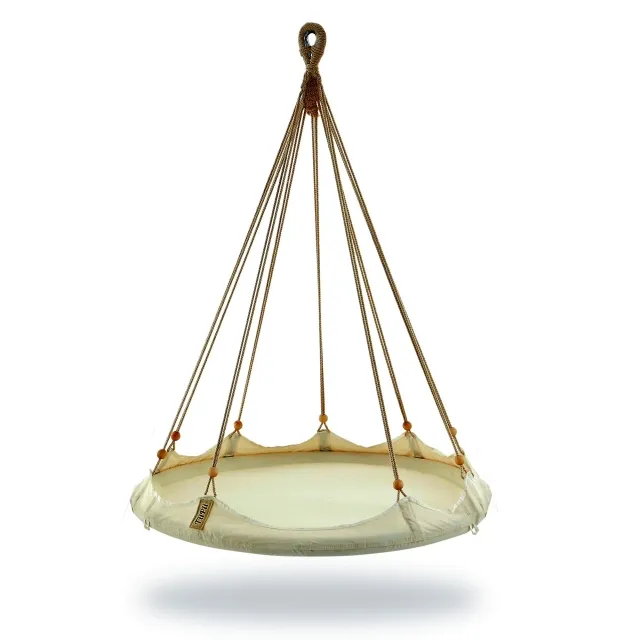 Tiipii Bed Kids biały - wiszące dziecięce gniazdo z moskitierą by Tiipii TI-TIB1000NW color beżowy