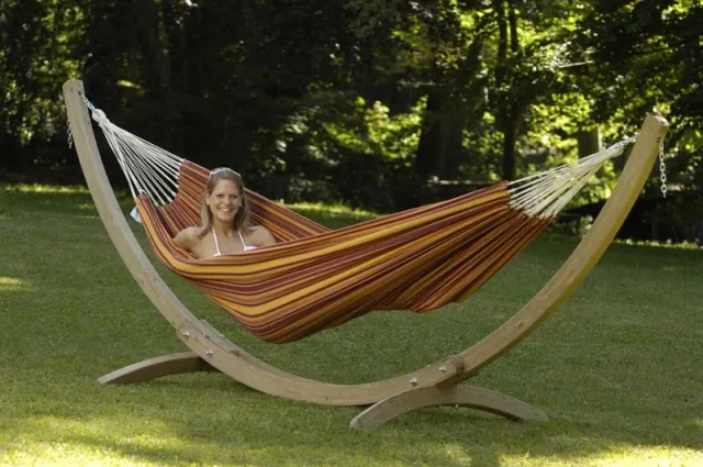 Wooden Hammock - Olymp Samba tosca set offer by Amazonas AZ-4045300   AZ-1018450 color n/a