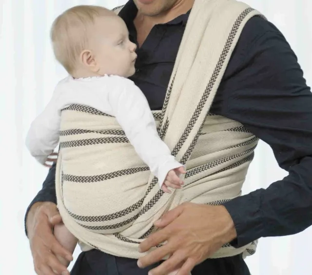 Baby Carry Sling do Brasil Cappuccino 450 cm by Amazonas AZ-5060380-OLD color wsi / beżowy