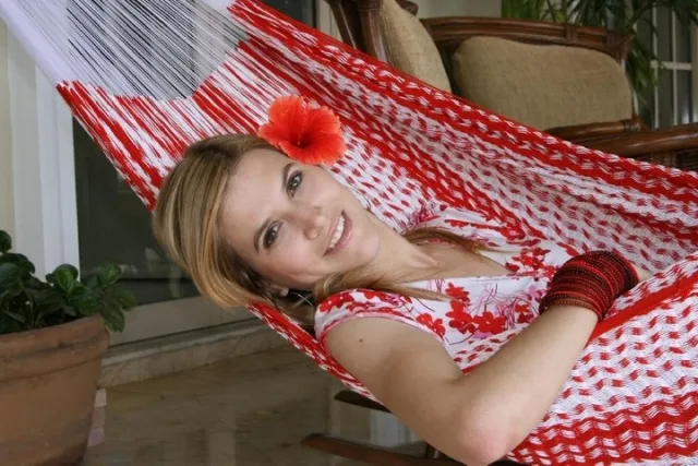 Dvojitá hojdacia sieť Amaryllis by MacaMex MA-00022 color viacfarebný