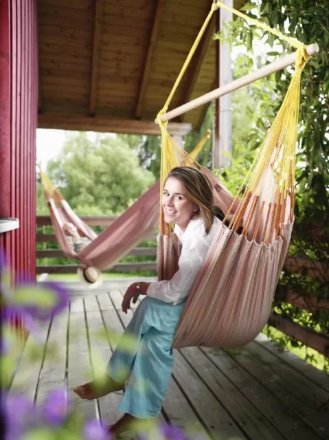Hammock Chair Sonriente C160 Pink by LaSiesta LS-SOC16-2 color rosa