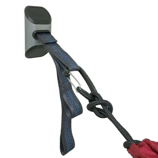 Deluxe Hammock Hanging Kit Charcoal by ENO EN-HK002 color grey/silver