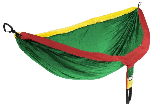 double nest rasta outdoor hammock by ENO EN-DH014 color green