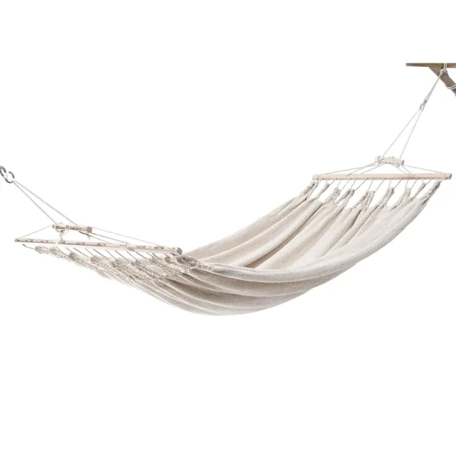 Chico Double Hammock Cotton Plain Beige 13 by Chico CI-2113 color beige