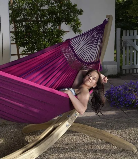 Family-Hammock Mares fuchsia MAH18-7 by LaSiesta LS-MAH18-7 color różowy
