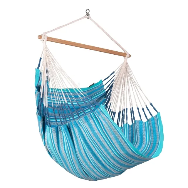 Habana Azure - Riipputuoli Comfort luomupuuvillasta sininen by LaSiesta LS-HAL18-X3 color sininen