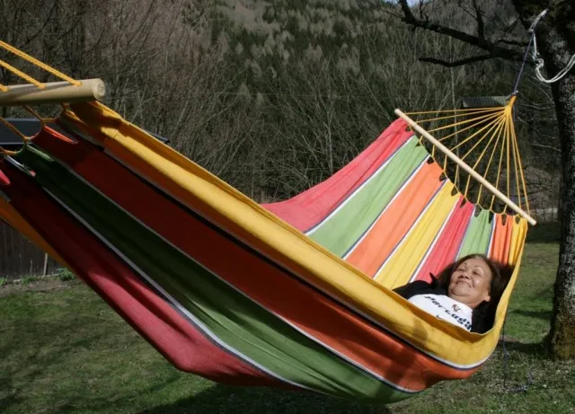 Hammock Set Lancha Grande Caribe Fruta Set by MacaMex MA-90231-OLD color multicolor