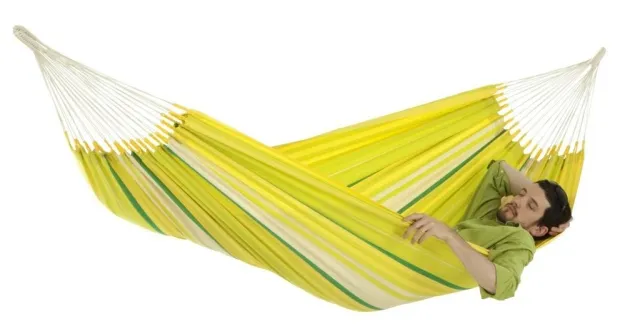 Yellow Organic Cotton Hammock Islena from La Siesta ISH14-5 by LaSiesta LS-ISH14-5 color amarelo