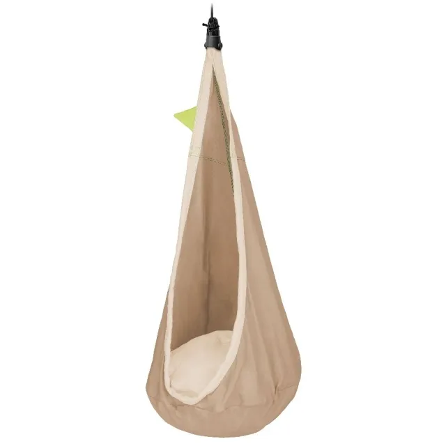 Joki Teddy - Lasten roikkuva luola luomupuuvillasta beige by LaSiesta LS-JCD70-61 color beige