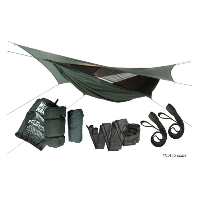 Jungle Expedition Zip by Hennessy Hammocks HH-M18 color verde