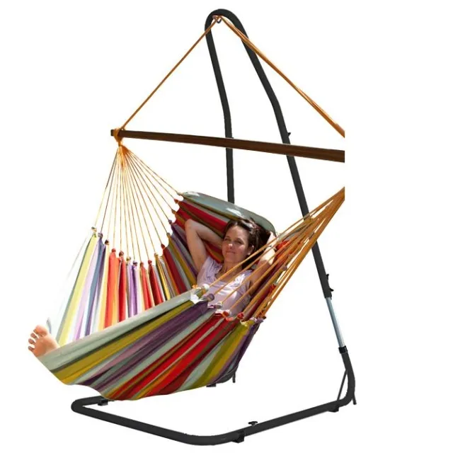 Swing Chair Set Lazy + Cayo Gigante Costa Rica by MacaMex MA-91222 color multicolor
