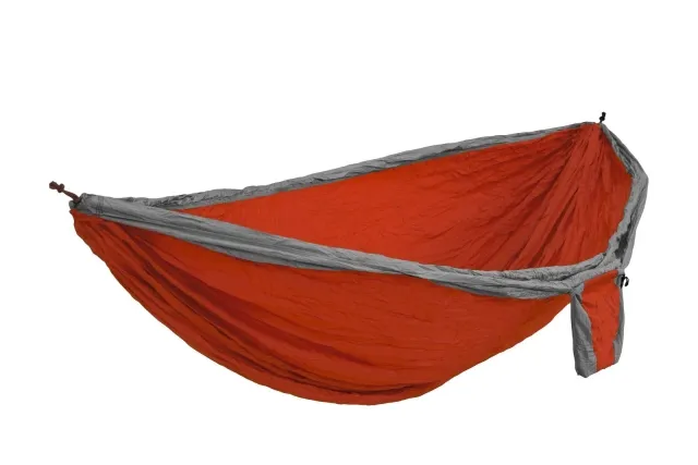 Travel Hammock  Royal Red / Silver Grey by MacaMex MA-0930031003-OLD color rosso