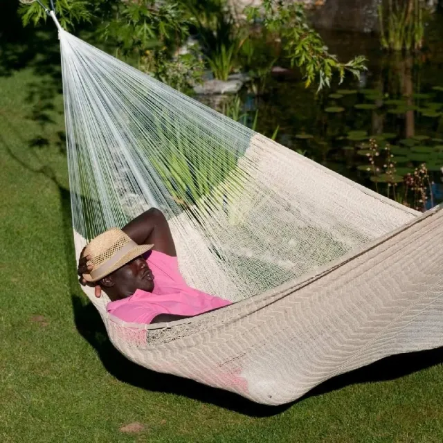 Maya Net hammock Mexicana H240 Natur by LaSiesta LS-MXH24-1-OLD color maaseutu