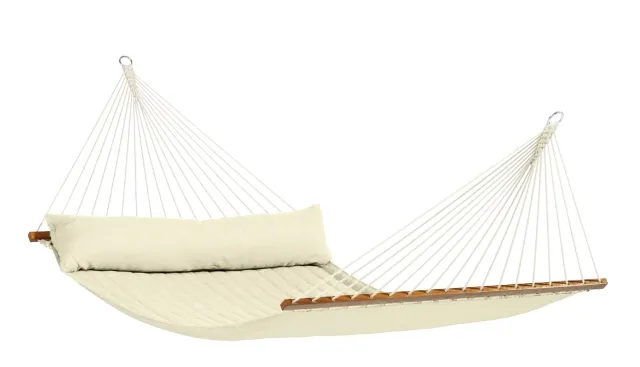 Alabama Vanilla pehmustettu tankohumppu king size säänkestävä luonnonvalkoinen by LaSiesta LS-NQR14-11 color creme