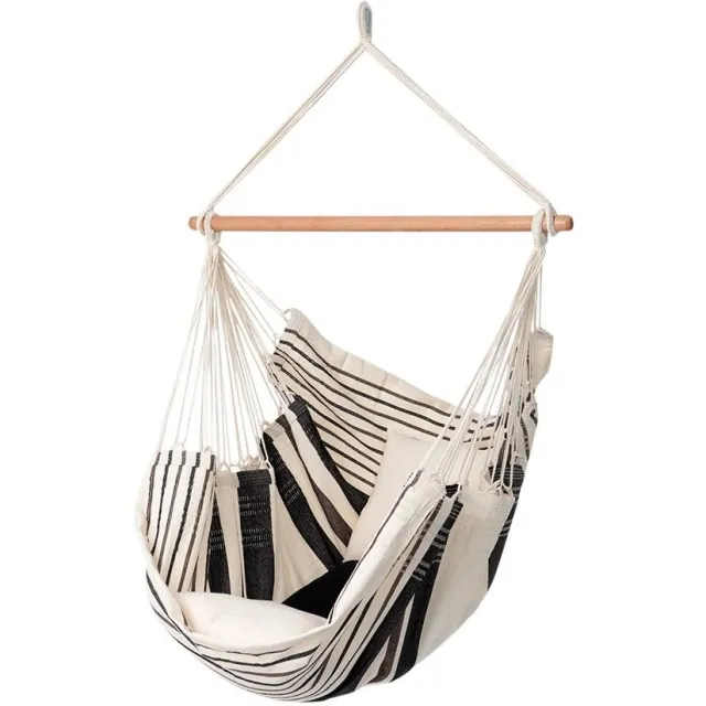 Relaxa Cafe hanging chair cotton brown by MacaMex MA-11403 color brown