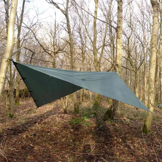 DD Tarp 3,5 x 3,5 m vert olive by DD Hammocks DD-21305 color green