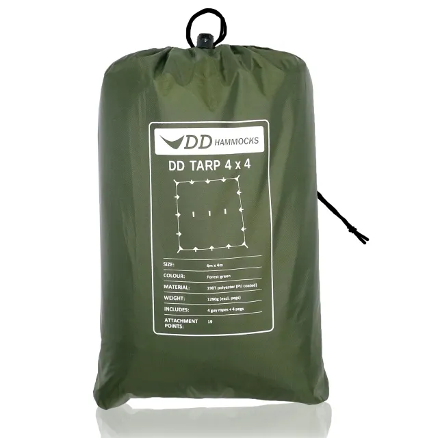 Telone DD 4 x 4 metri Verde foresta by DD Hammocks DD-21394 color green