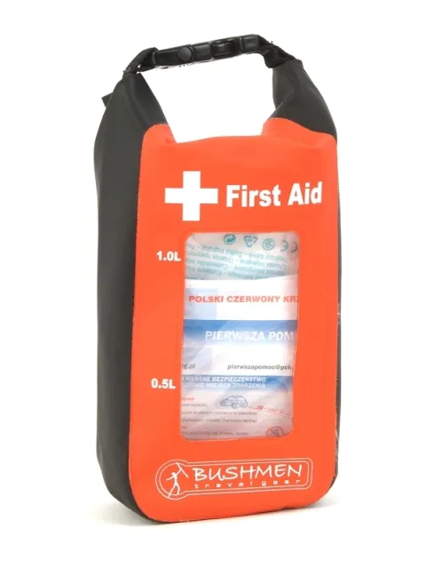 kit de premiers secours imperméable by Bushmen BU-1RWA1ABF color rouge