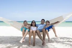 Amaca natura Jumbo dal Messico by MacaMex MA-00150 color natura / beige