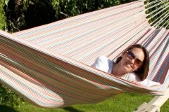 Brasil Comfort Otono dubbel hängmatta bomull pastellfärgade nyanser by MacaMex MA-01030 color flerfärgad