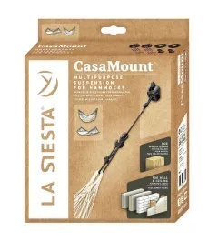 CasaMount Black - (Multipurpose) Suspension Set for Hammocks