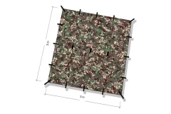 DD Tarp MC - Camouflage 3 x 3 m rain cover by DD Hammocks DD-21350 color camouflage