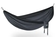DoubleNest hamac de voyage gris avec bord noir by ENO EN-DN010 color black