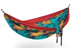 Hamaca DoubleNest Estampado Tie Dye / Rojo by ENO EN-DNP243 color rojo