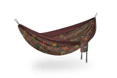 Hamaca DobleNido Estampado Tropic / Merlot by ENO EN-DNP315 color rojo