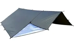 THERMO - Tarp™ 3 x 3 m oliwkowozielony by Bushmen BU-1THATARP3X3 color zielony