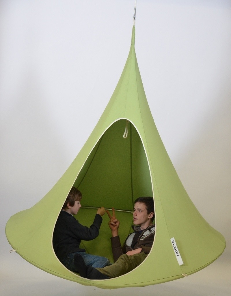 Hanging Chair Cacoon For Two Persons Green