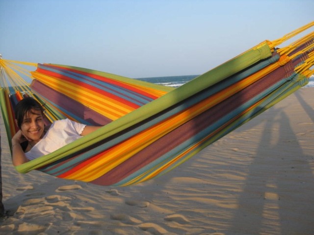 Vida paraiso - Double hammock by MacaMex MA-01100 color multicolor