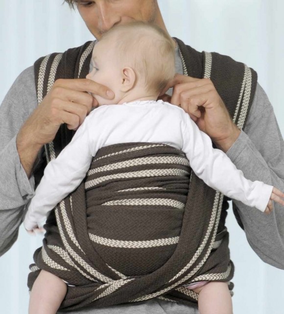 Baby Carry Sling do Brasil Mocca 450 cm by Amazonas AZ-5060410-OLD color brown