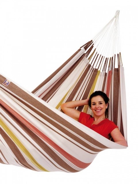 Casera Bio hammock H160 by LaSiesta LS-CSH16-6 color natur / beige