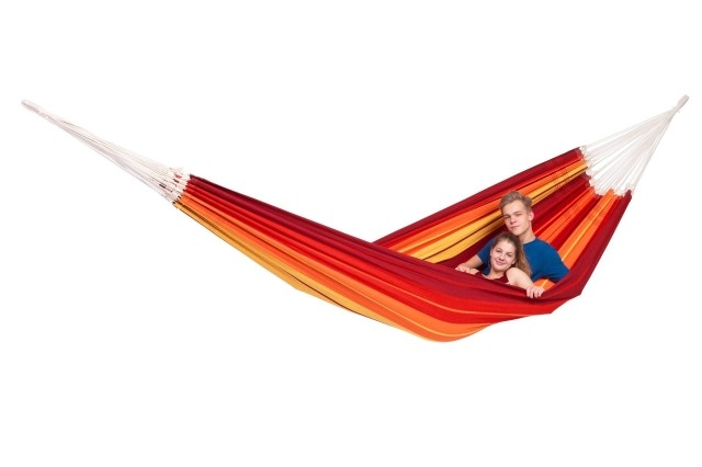 Gigante lava - extra large hammock made in Brasil by Amazonas AZ-1025200 color rood