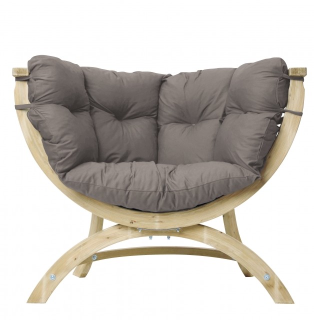 Siena Uno taupe zahradní židle odolné proti povětrnostním vlivům by Amazonas AZ-2030909 color hnědý