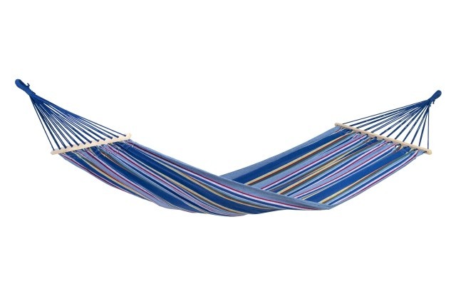 Amaca tinta blu oceano Tonga singola resistente alle intemperie by Amazonas AZ-1066102 color blue