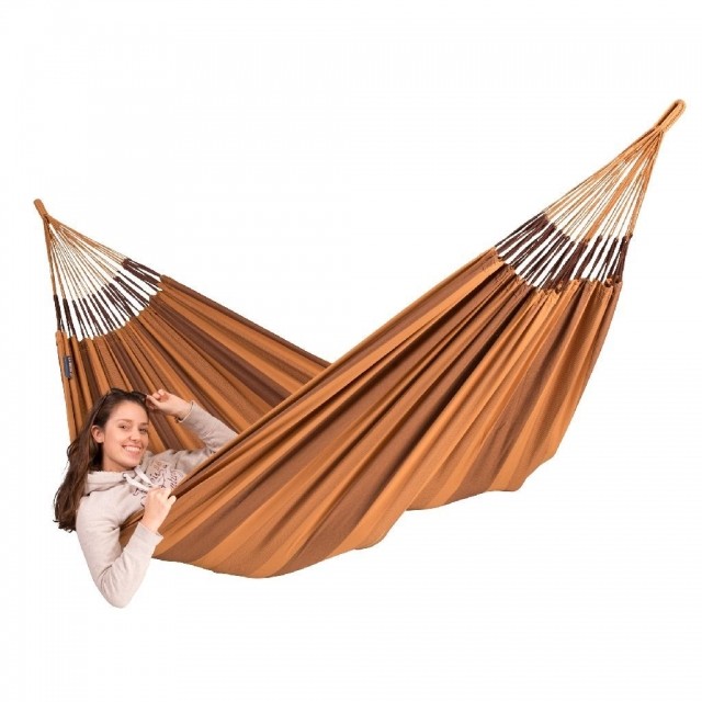 Aventura Canyon double hammock weatherproof brown by LaSiesta LS-AVH16-6-OLD color barna