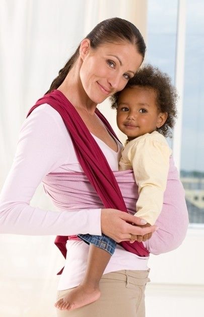 Carry Sling Girl  510cm by Amazonas AZ-5060300-OLD color red