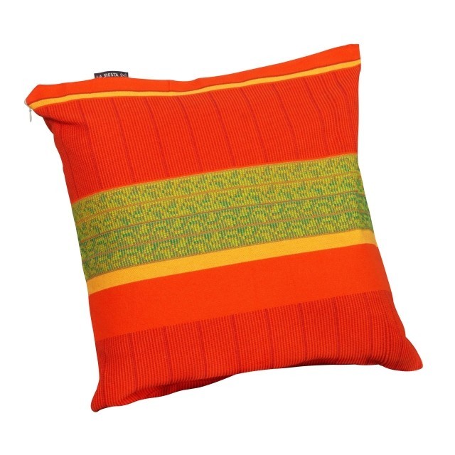 Cariño Chilli - Organic Cotton Hammock Pillow Cover by LaSiesta LS-CAP5S-F2 color red
