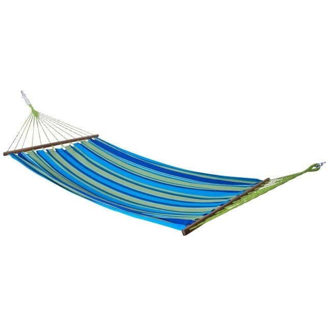 Caribe Grande Dorada spreader bar hammock XL by MacaMex MA-02111 color blauw