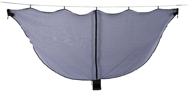 NoMosquito 390 - Mosquito net for cloth hammocks by MacaMex MA-21275 color black