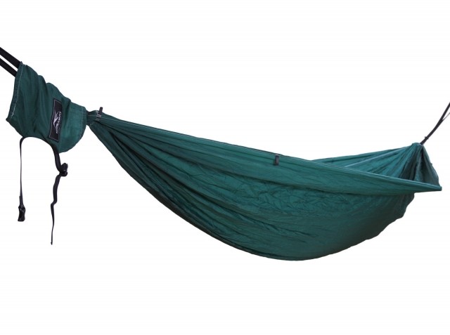 Camper Diamond 3 Double Darkgreen / Darkgreen / Darkgreen incl tree huggers by Hideaway Outfitters HO-0012121212 color green