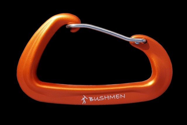 Ultralight carabiner orange by Bushmen BU-ULCAORA color orange