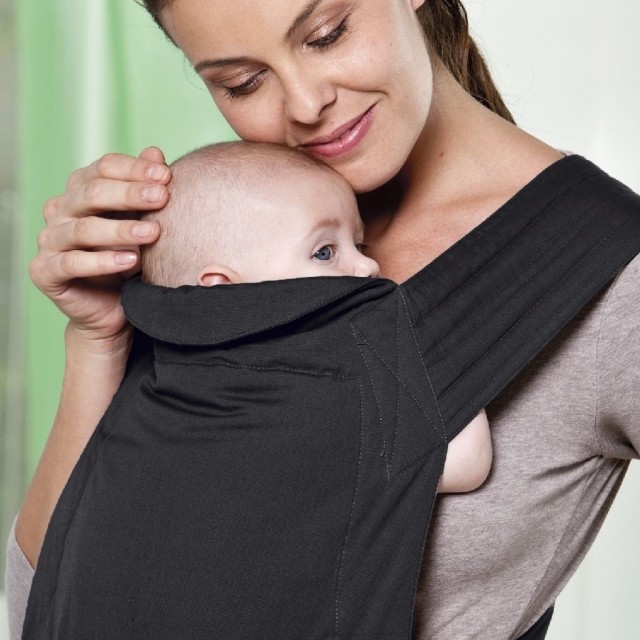 Mei Tei black Baby Carrying aid by Amazonas AZ-5039301-OLD color black